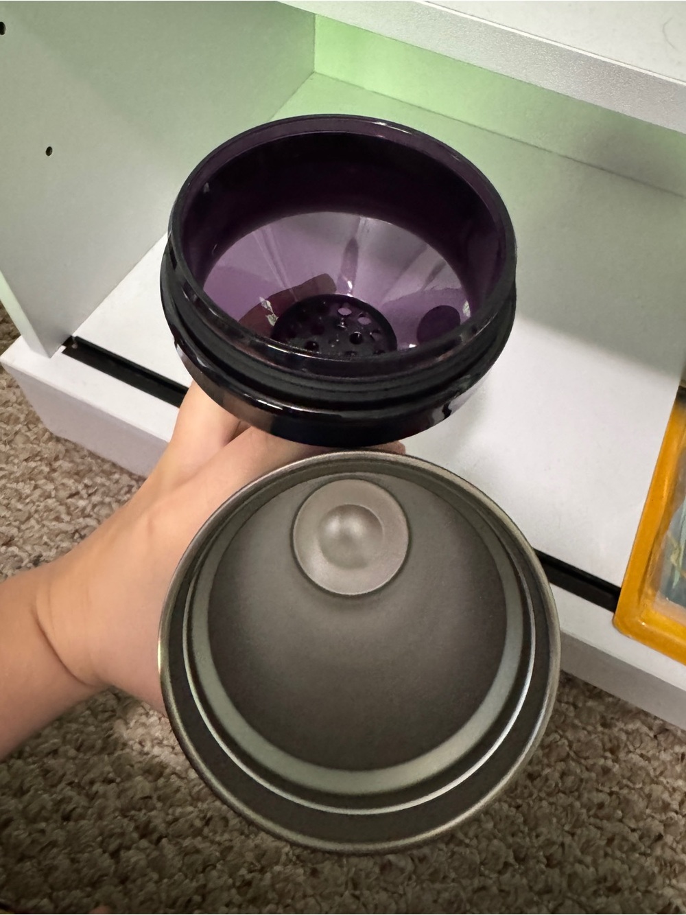 BruMate Iridescent Steel Cocktail Shaker - Blue/Purple - Picture 4 of 4